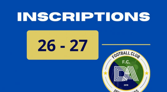 INSCRIPTIONS SAISON 2026-2027 ✍️